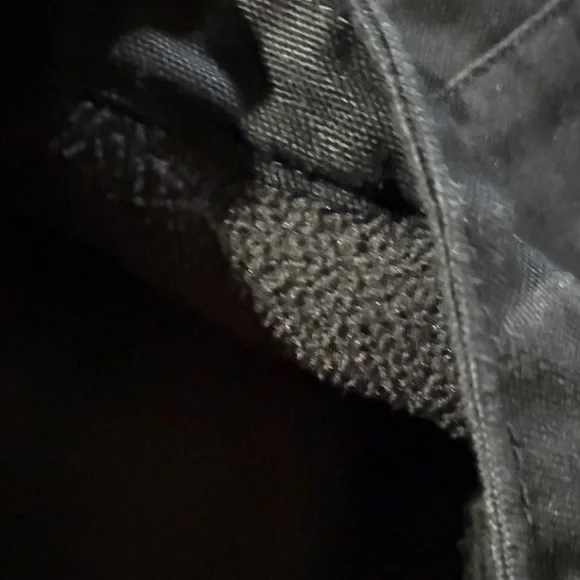 Carhartt black Zip-Up Hooded fleece lined vest. Vintage! - Picture 3 of 4